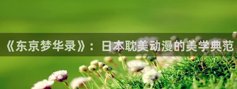 动漫共和国omofun下载：《东京梦华录》：日本耽美动漫的美学典范